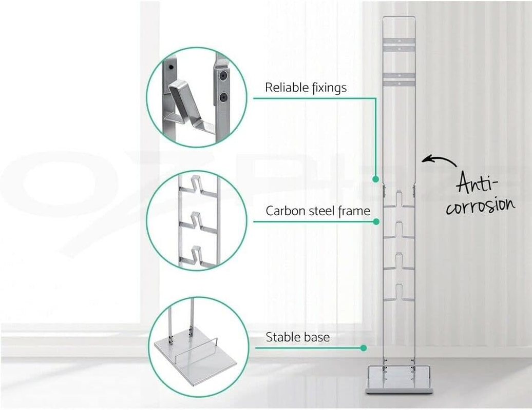 Freestanding Vacuum & Accessories Stand for Dyson V6 V7 V8 V10 V11 (Black) image number 1