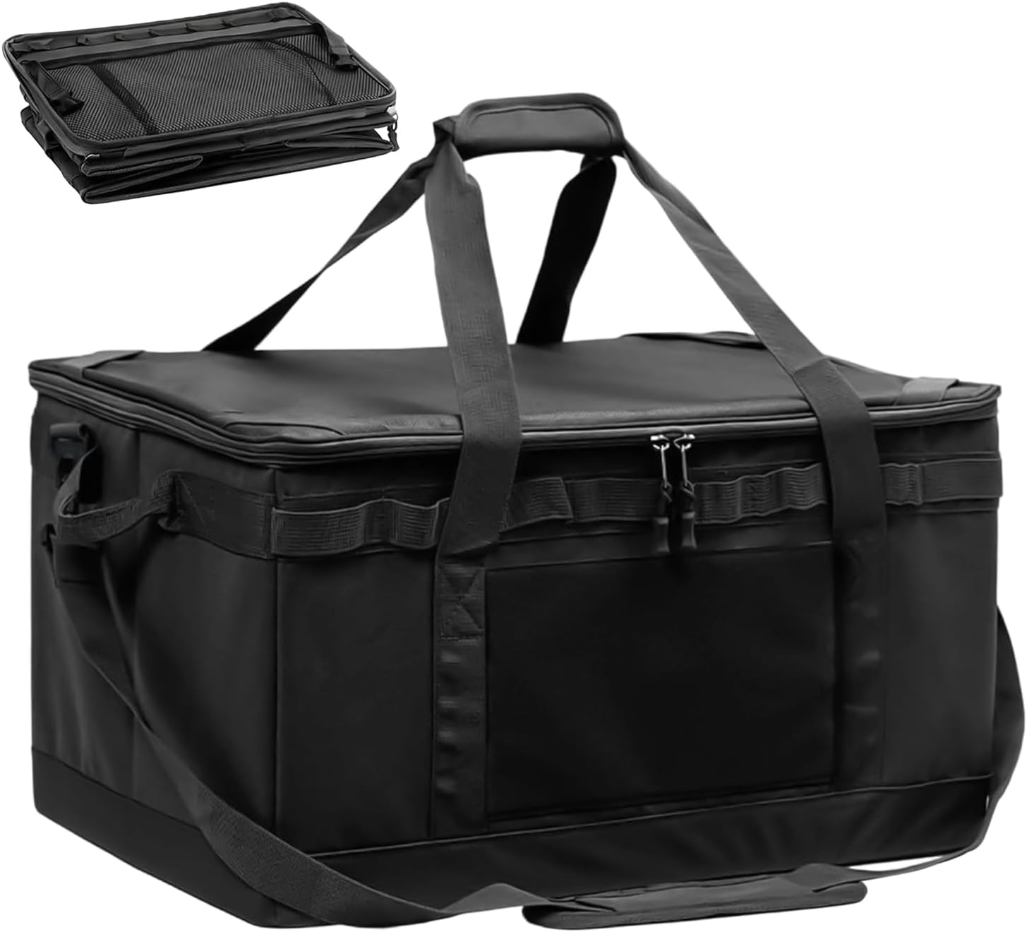 Camping Storage Bag - Camping Bags for Organizing, Campiing Tote, 30L Foldable Portable Organizer, Camp Kitchen Bag with Handles, for Kitchen, Travel, Cookware, Tool, Equipment, Stove, Tableware image number 6