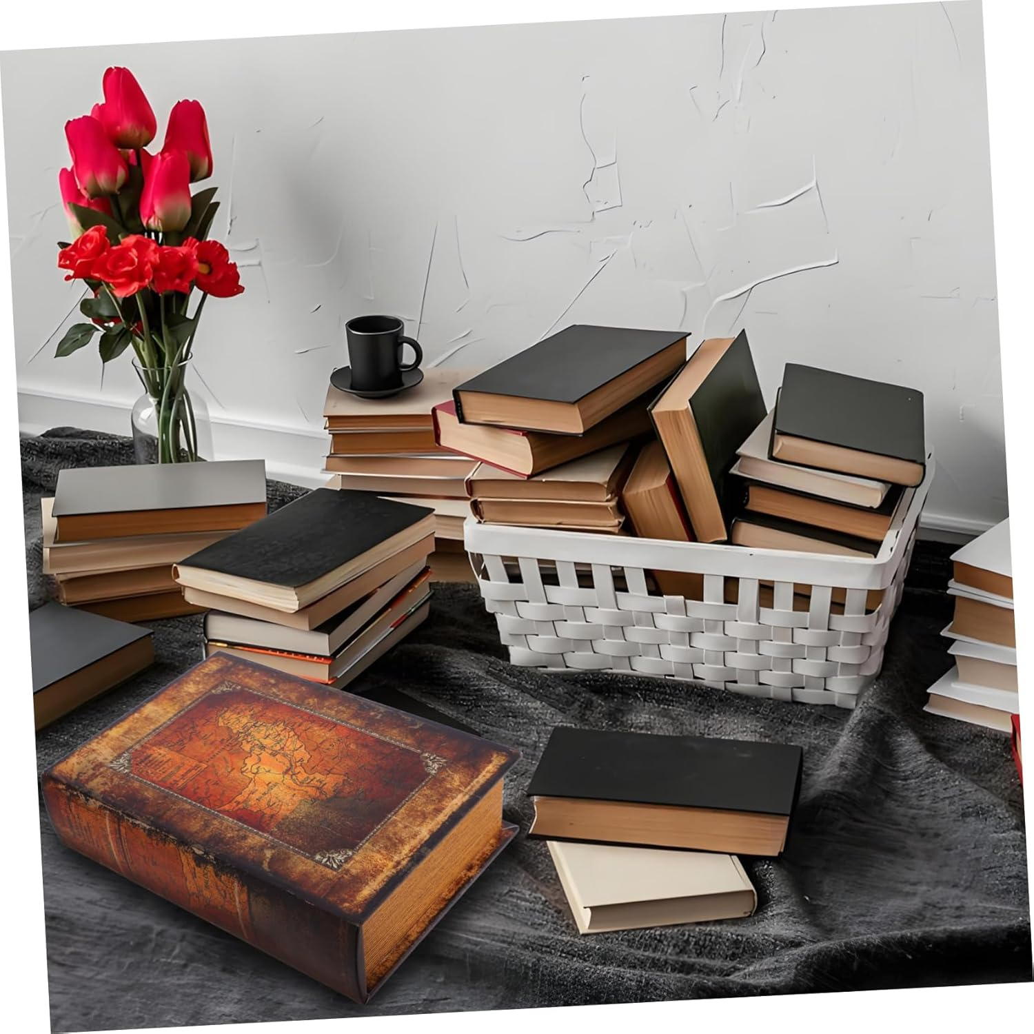 GLEAVI Simulation Book Box for Key Storage Fake Book Shaped Jewelry Box Home Decor Organizers for Key Storage and Bookshelf Decoration image number 2