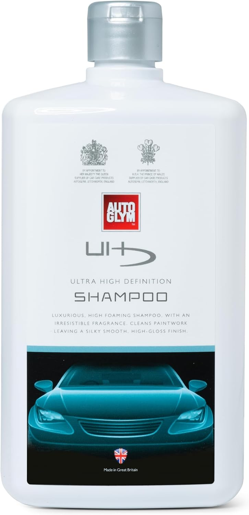 Autoglym Ultra High Definition Shampoo, 1 Litre - High Foaming Car Shampoo Leaves a Silky Smooth, High-Gloss Finish