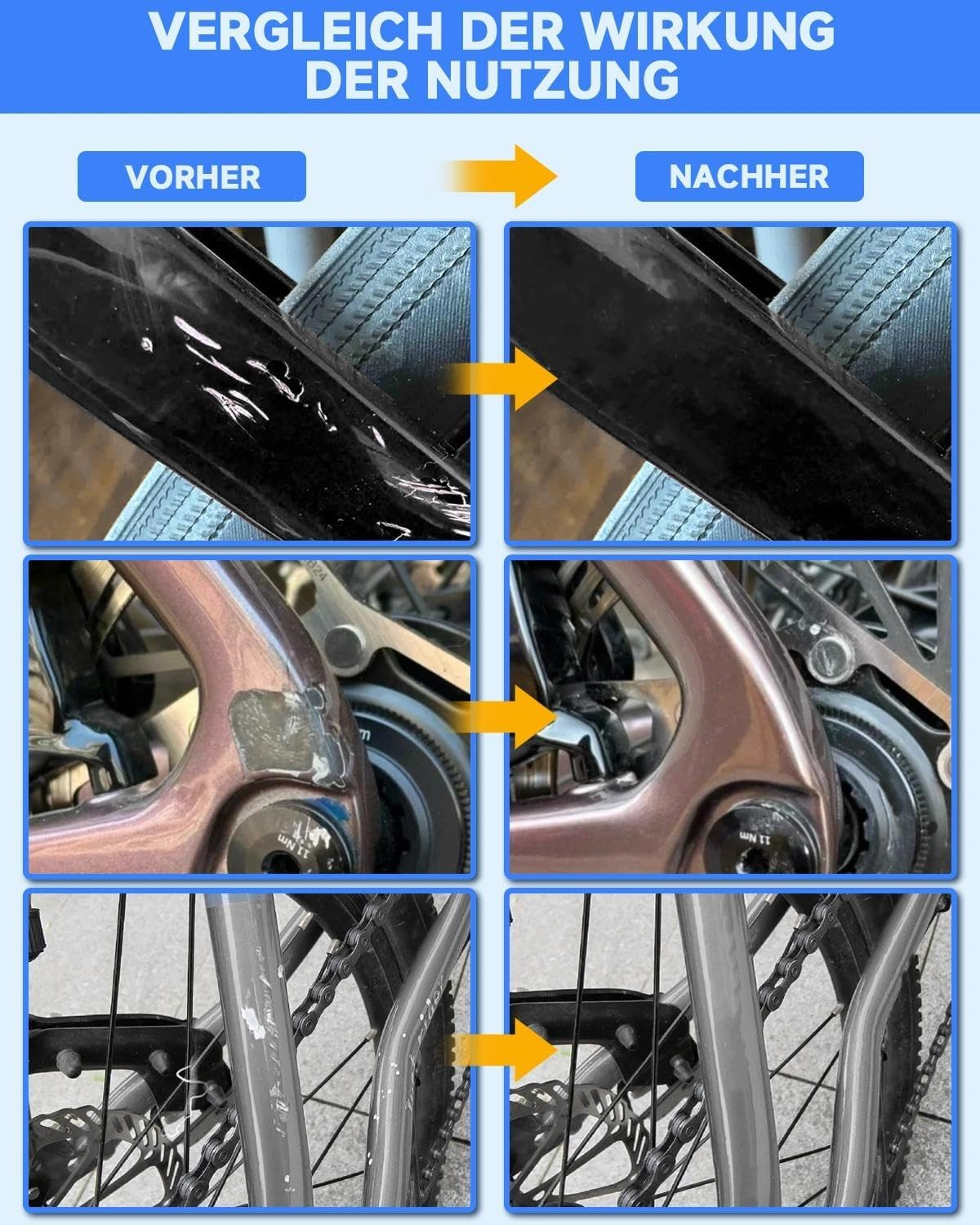 White Bicycle Paint - Touch up Paint for Riese & M&uuml;ller, Use Paint Pen for Metal and Plastic - High Coverage Bicycle Paint image number 1