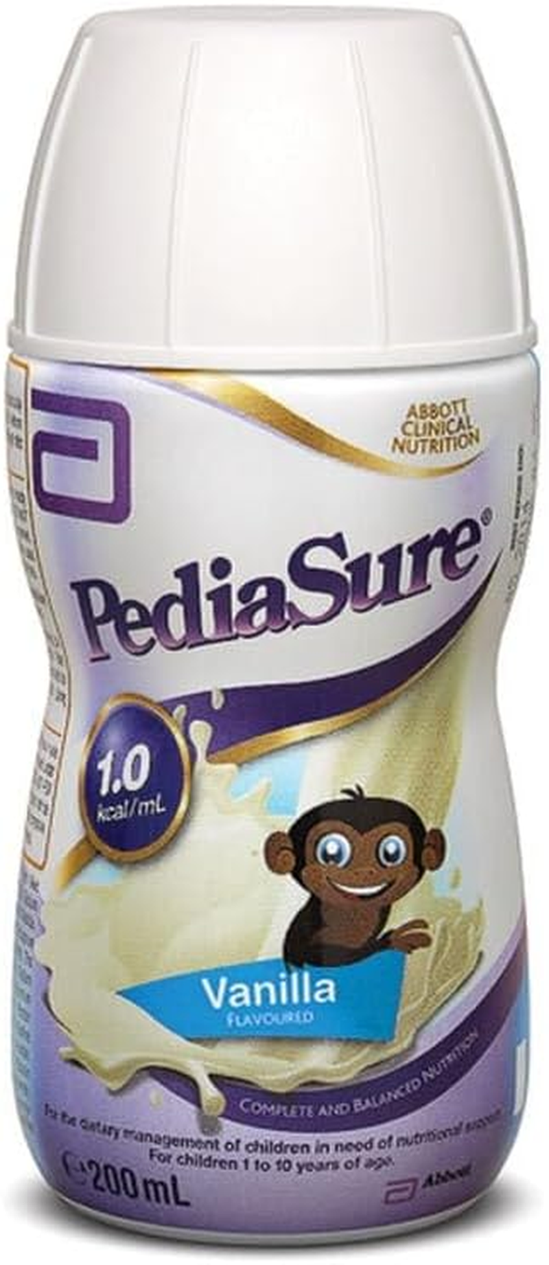 Pediasure Ready to Drink Chocolate Flavour Nutritional Supplement for Kids 200 Ml image number 1