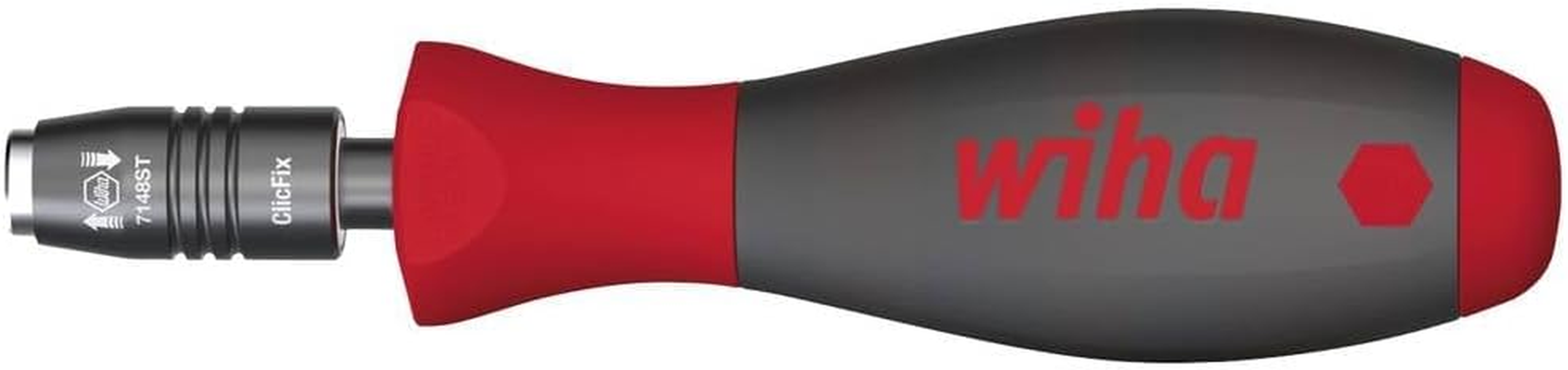 Wiha 387 Screwdriver with Softfinish Centrofix Bit Holder, 1/4 Inch image number 1