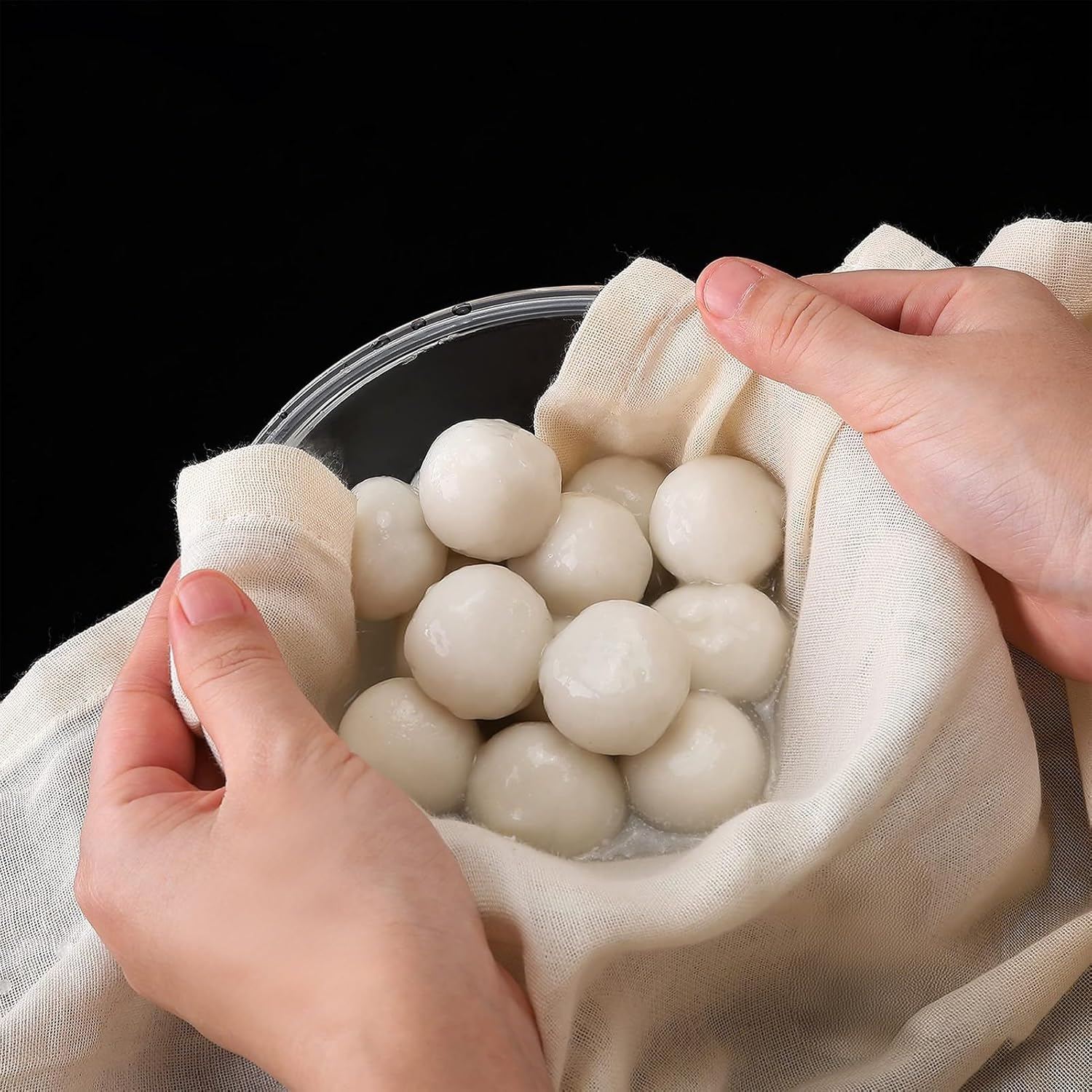 Cheese Cloth - Cheese Cloth for Tension | Reusable Nut Milk Tension Fabric | Unbleached Yogurt Tension Fabric | Kitchen Gadgets for Fine Mesh, Supplies, Soy Milk Yogurt Coffee image number 1