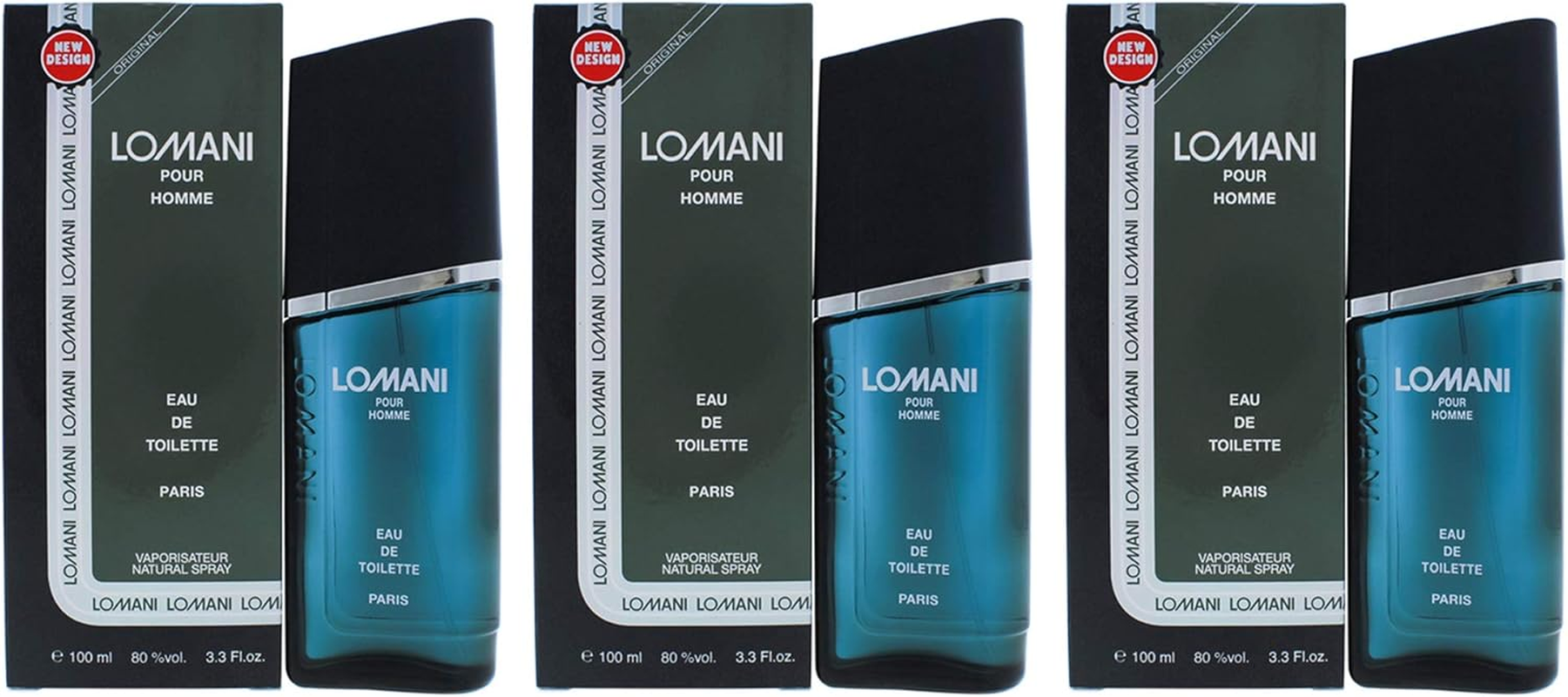 LOMANI/LOMANI EDT SPRAY 3.4 OZ (M) (Pack of 3)