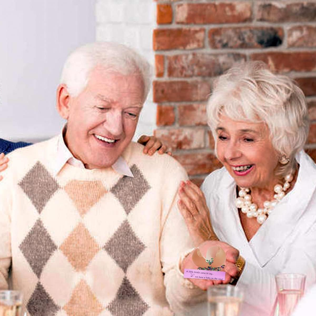 Egg Pregnancy Announcement, Pregnancy Reveal, Funny Baby Announcement Ideas, Surprise Eggs Perfect for Grandparents Future Dad, or Friends image number 4