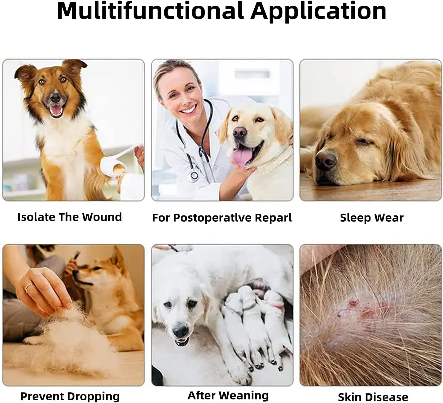 BT Bear Pet Onesie for Large Dogs, Protect Joints Pet Pyjamas, PJS Dog Jumpsuit for Medium Large Dogs (5XL, Red Christmas) image number 3