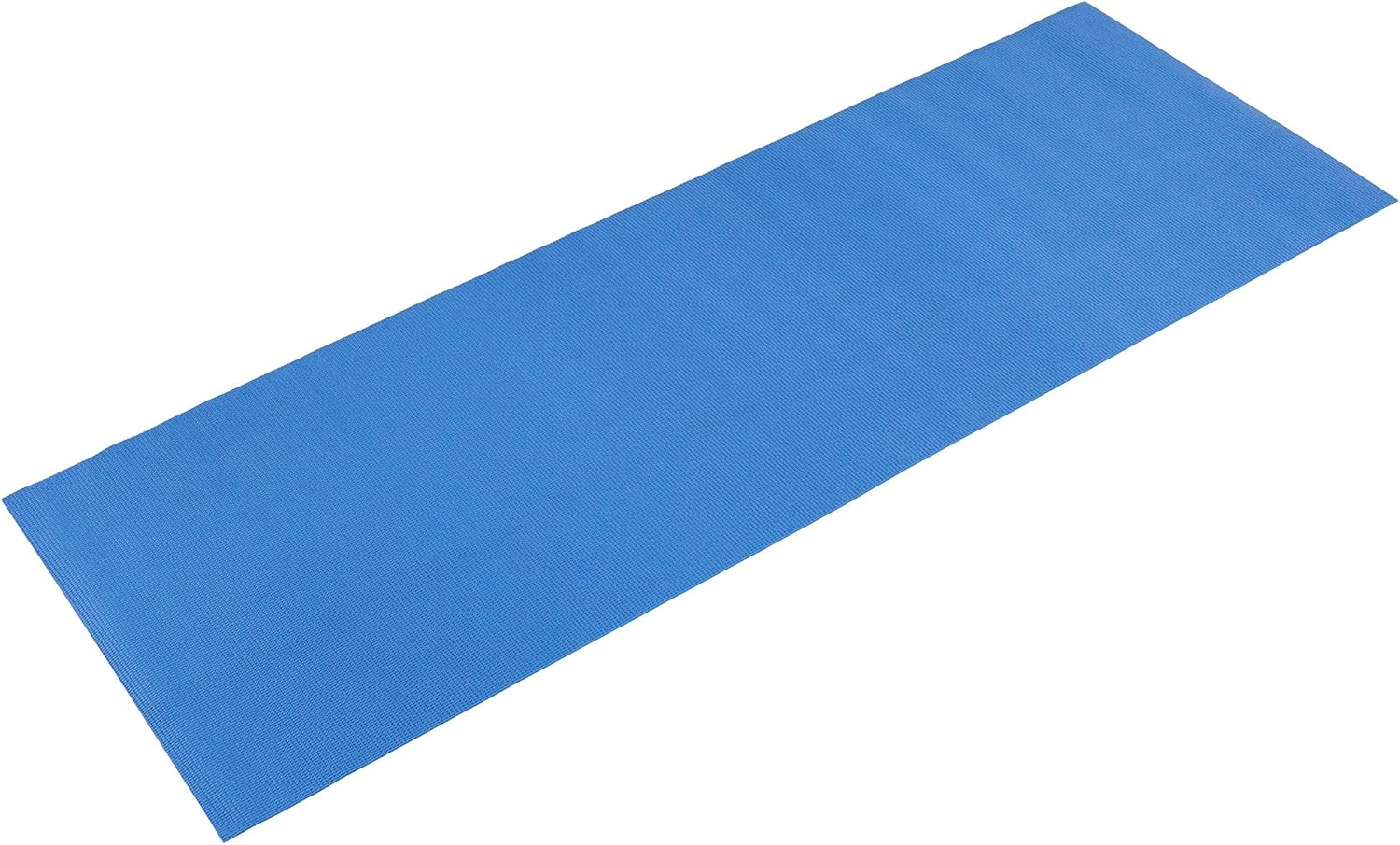 Sunny Health & Fitness Yoga Mat, Non Slip Exercise Mat for Home Yoga, Pilates, Stretching, Floor & Fitness Workouts, Blue - NO. 031-B image number 5