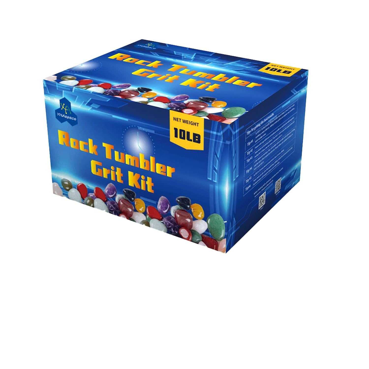 10 Pounds Rock Tumbler Grit Kit - Polishing Media Refill for Rock Tumblers image number 1