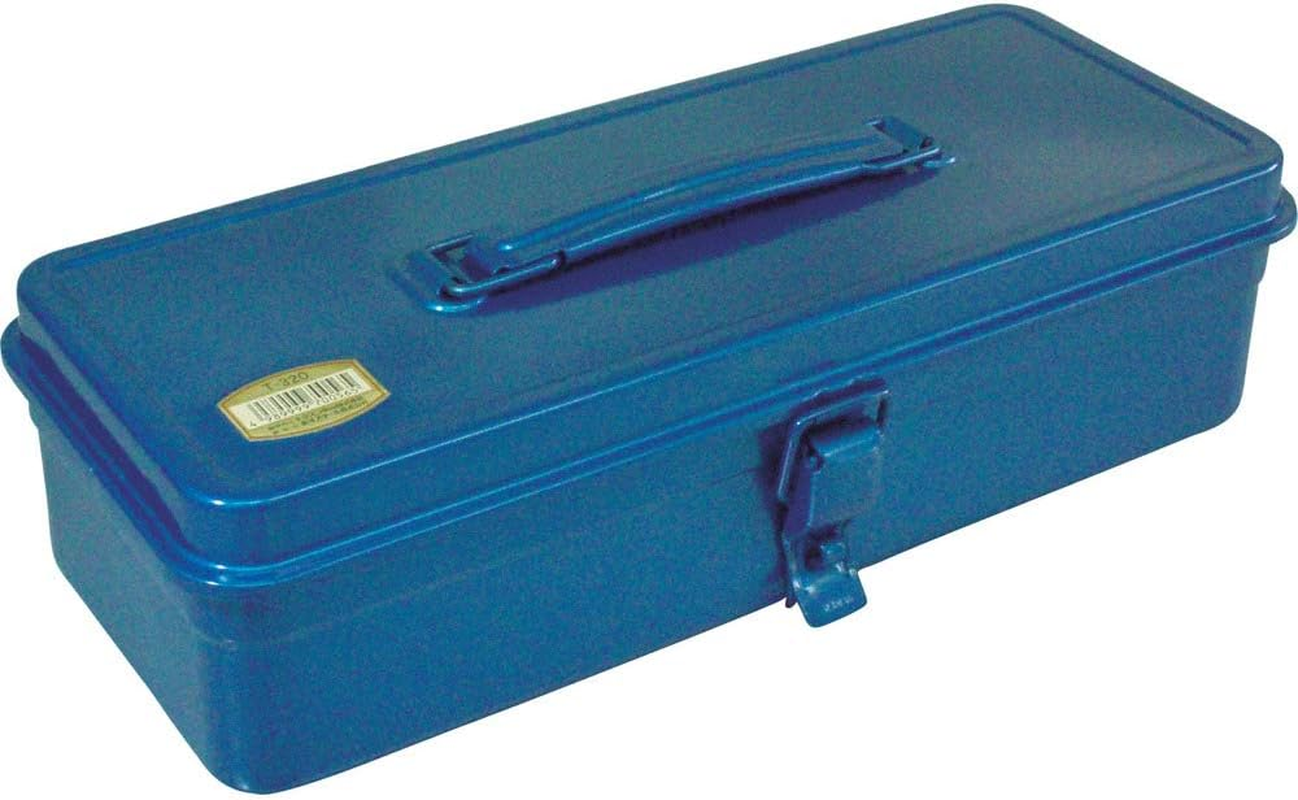 TRUSCO TB-412 Trunk Tool Box, 17.0 X 8.7 X 6.2 Inches (431 X 222 X 162 Cm), Blue image number 5
