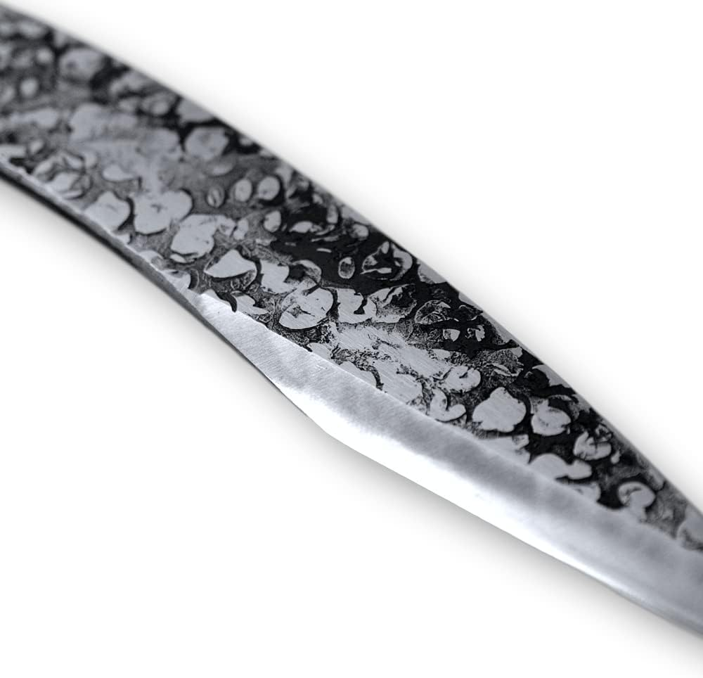 KAKURI Bonsai Grafting Knife 24Mm, Razor Sharp Japanese Carbon Steel, Professional Grafting Tool for Garden Tree, Fruit Trees, Budding Plants, Single Bevel, Made in JAPAN