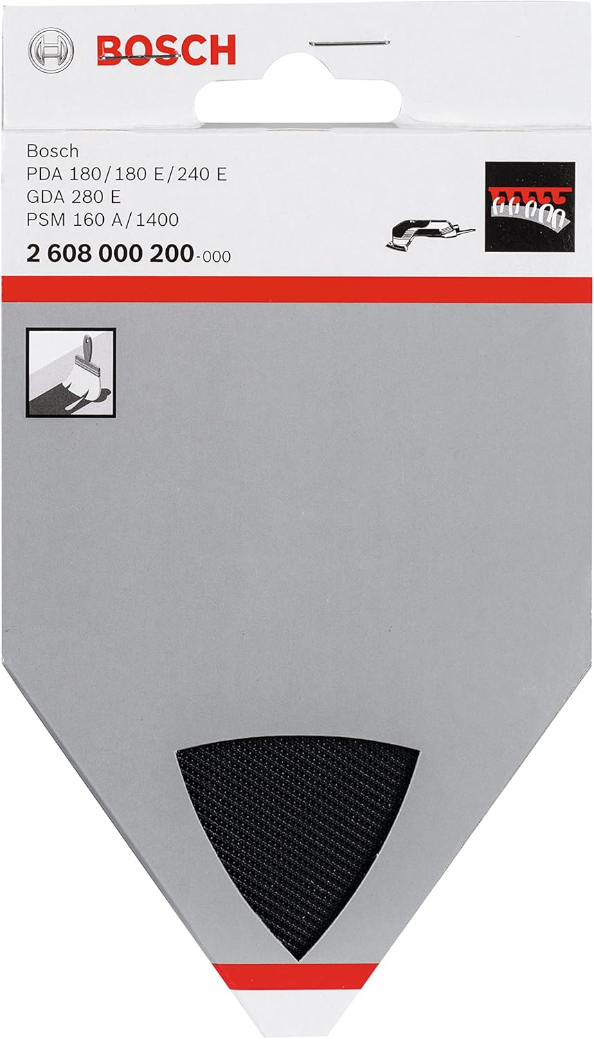 Bosch Accessories Bosch 1X Louvre Sanding Attachment Universal Extension Plate (Hook-And-Loop Fastening, Accessories for Delta Sanders)