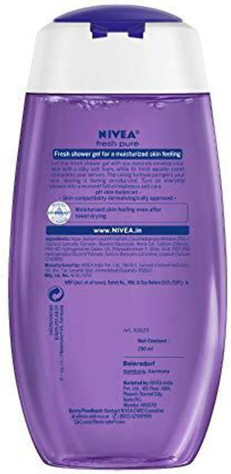Nivea Powerfruit Fresh Shower Gel 250ML image number 2