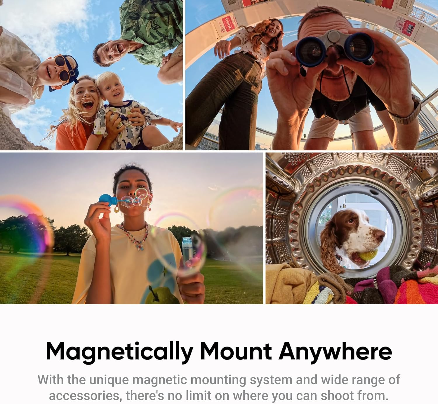 Insta360 GO Ultra Creator Bundle-Tiny Hands-Free 4K Cam, Lightweight & Portable, Low Light Excellence, Mount Anywhere, Flowstate Stabilization, 200 Min Battery Life, Waterproof to 33Ft, Midnight Black image number 4