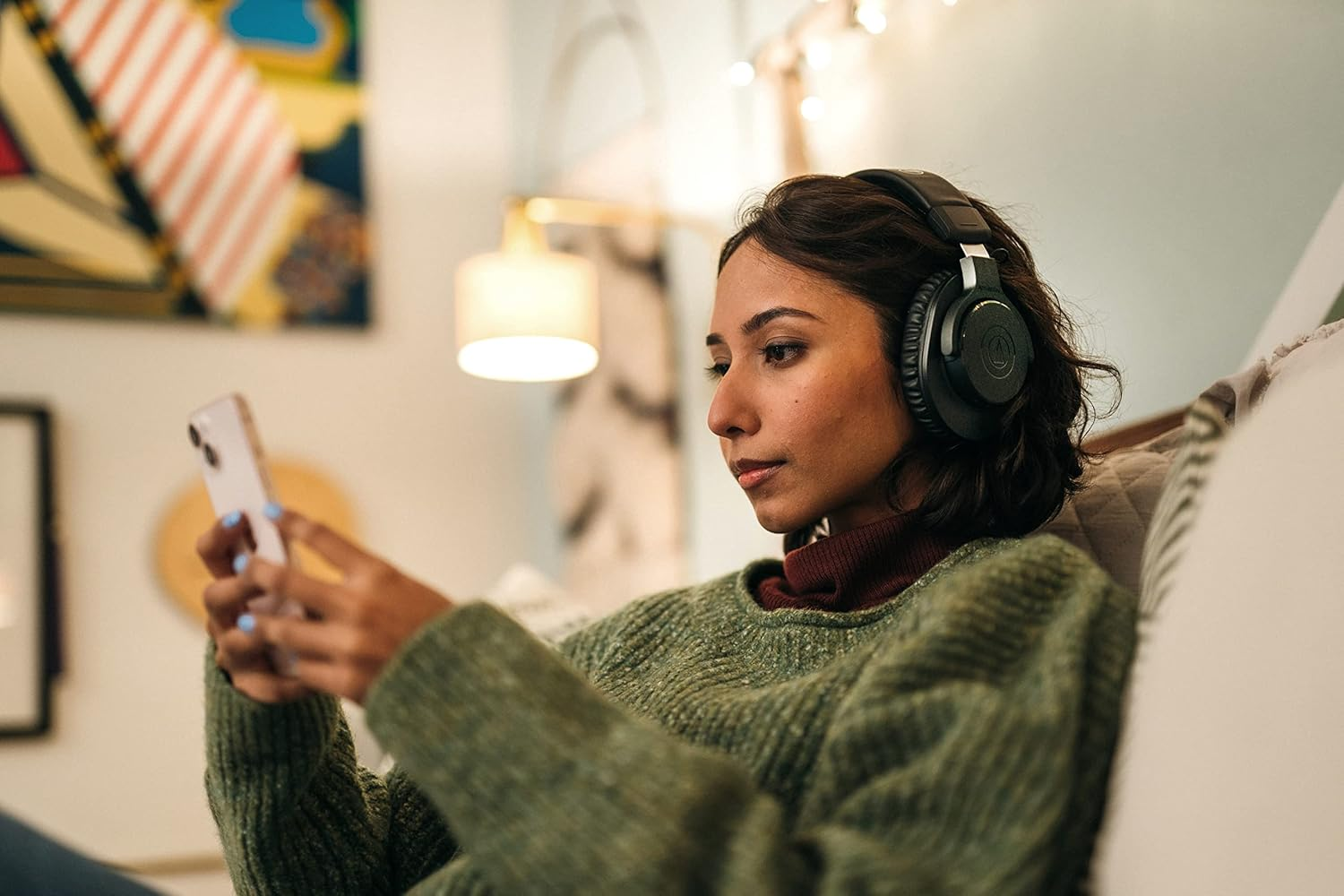 Audio-Technica M20XBT Wireless Headphone Black image number 3