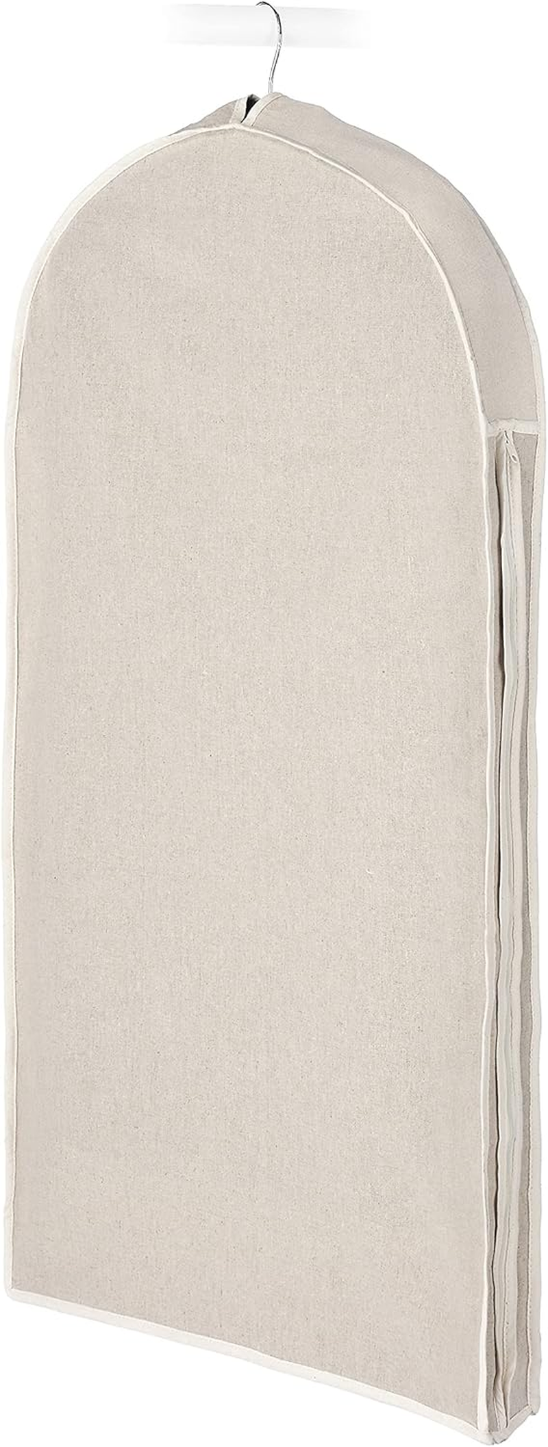 Whitmor Garment Bag, Natural Linen image number 3