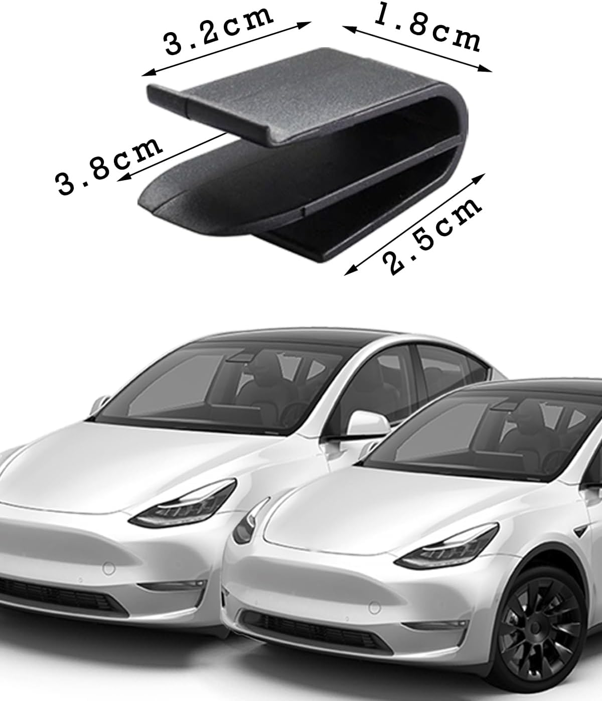 Air Freshener Adapter Clip Base for Tesla Model Y 3 Air Vent Car Air Fresheners Scent Diffuser Automotive Outlet Vent Perfume Interior Decoration Fragrance (2 Pack) (F, Invis.1|For MY M3-Old) image number 4