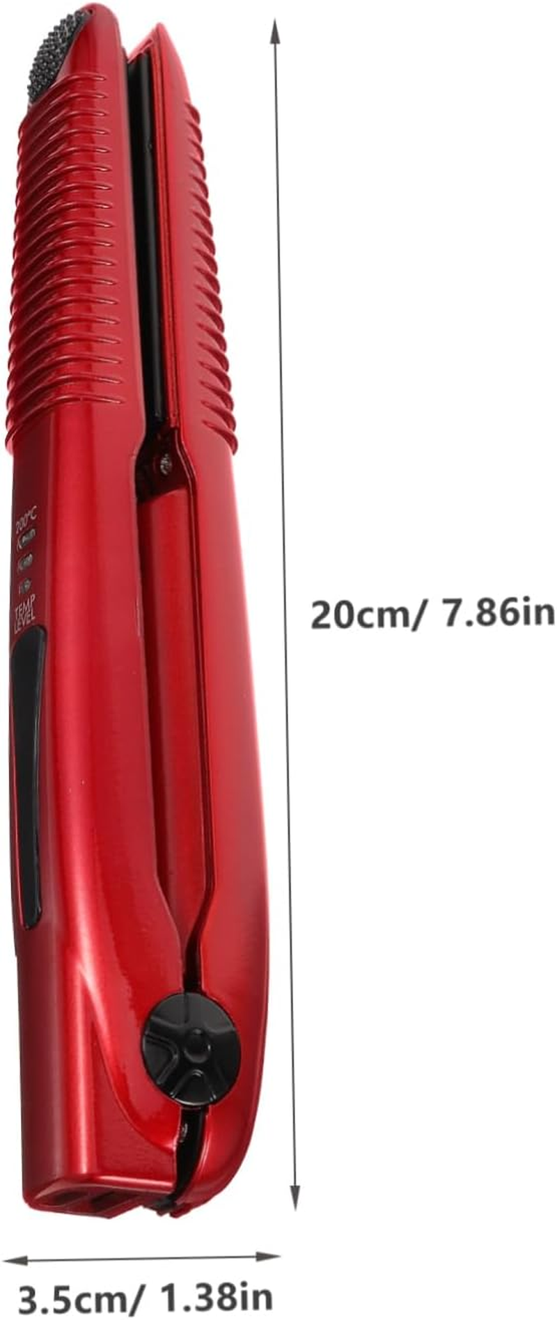 ARTSEWPLY Small Cordless Hair Straightener Temperature Wireless Usb Rechargeable Dual Function Curler for Travel Compact Design image number 3