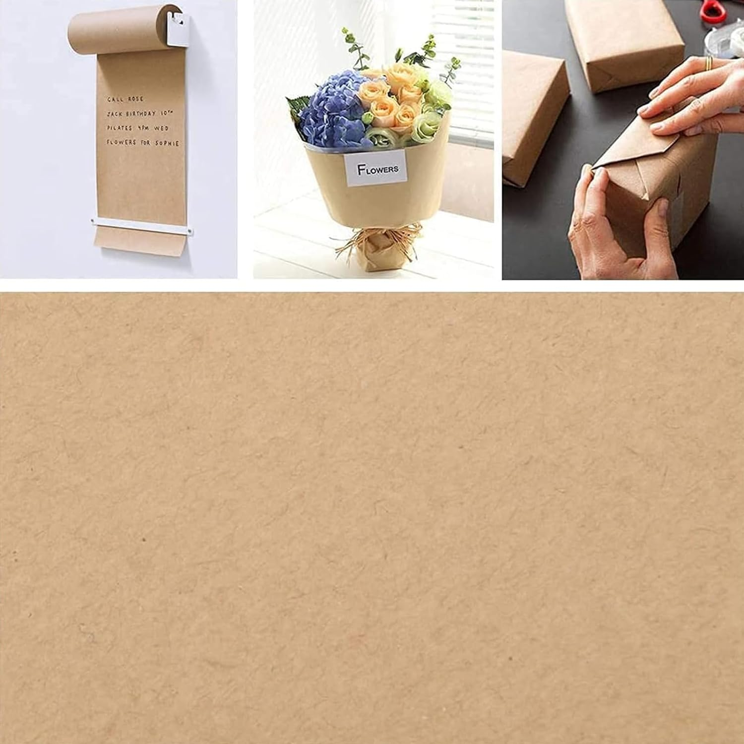 100 Pack Kraft Paper Sheets, A4 Size 8.27X11.69 Inches, Kraft Paper, Brown Craft Paper, Craft Paper Sheets, Brown Printer Paper, Kraft Stationary Paper