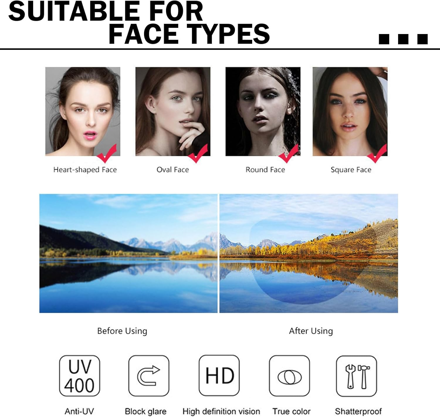 Xolixorium Blue Light Glasses, Oval Frame anti Eyestrain Glasses for Reading, Texting, Gaming, Prevent Headaches, Unisex image number 5