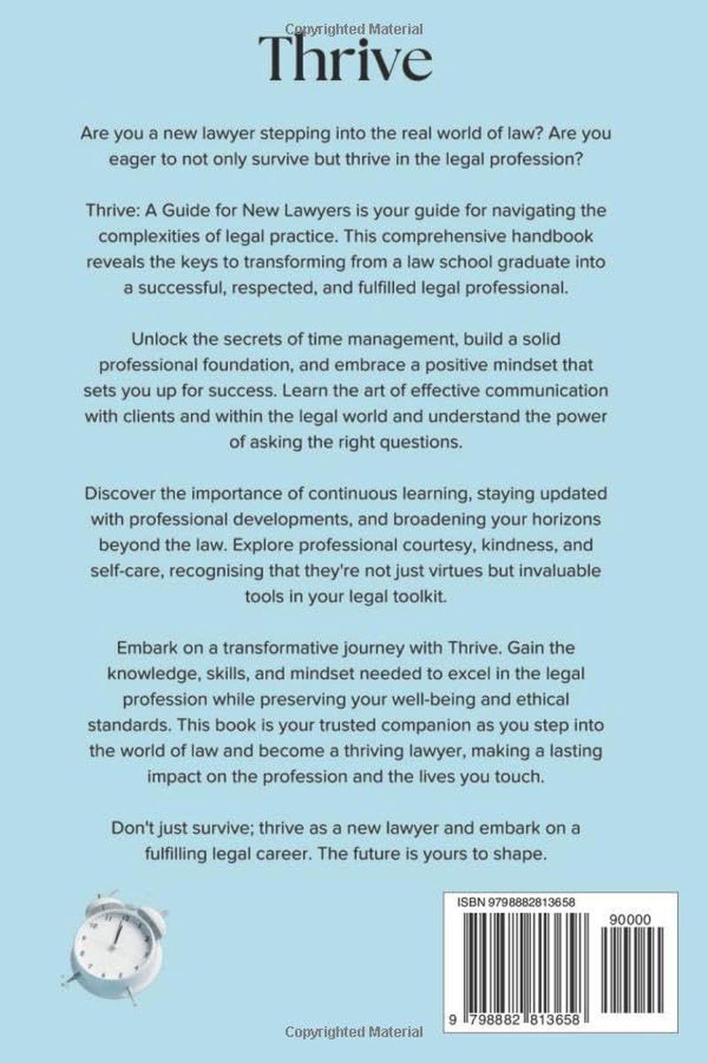 Thrive: a Guide for New Lawyers