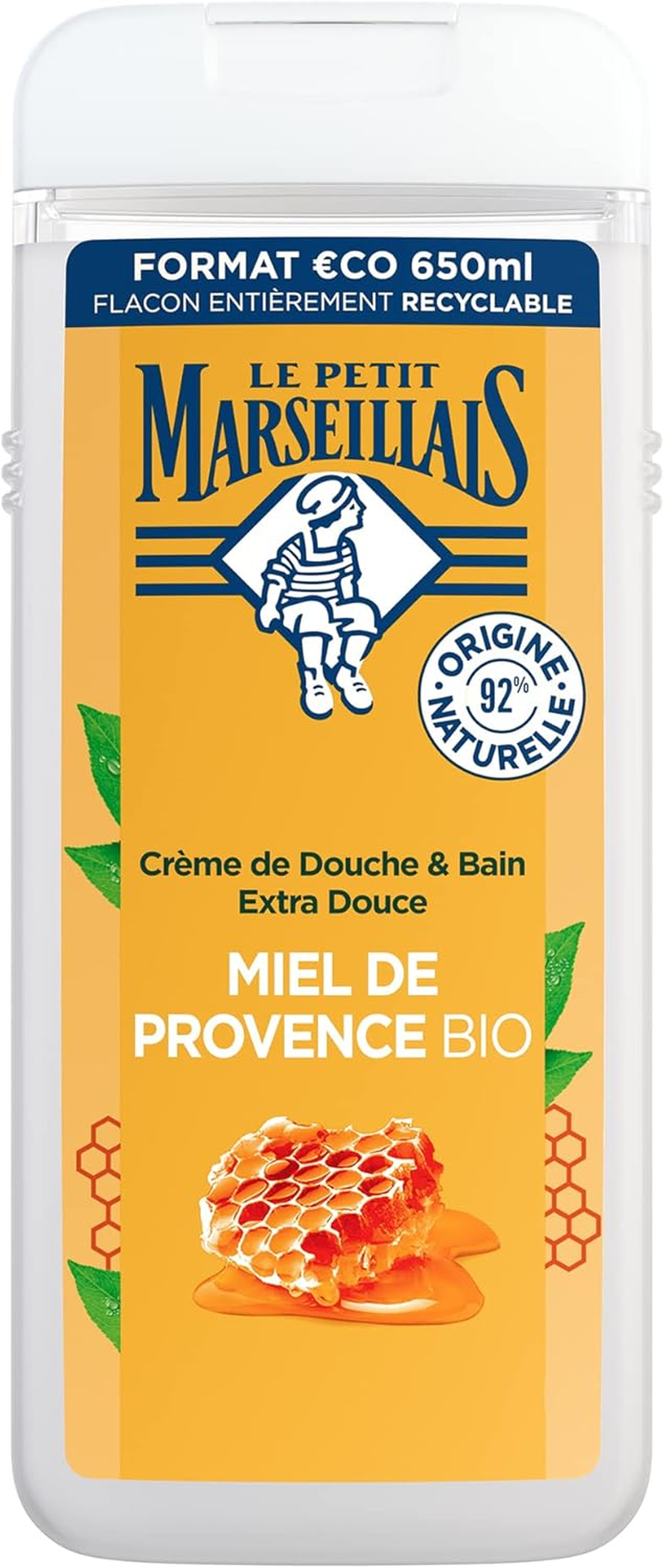 Le Petit Marseillais Set of 3 Moisturising Shower Gel with Sea Salt 250Ml image number 1