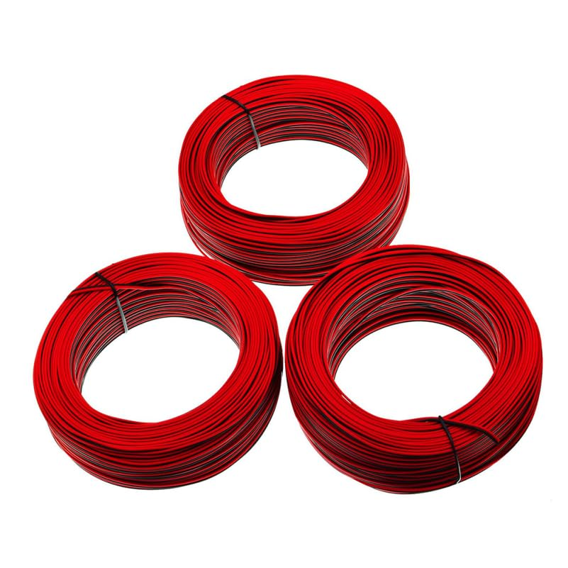 SOLUSTRE Copper Wire 1.5Sqmm Electrocar Wire Push Scooter Wire 10M LED Extended Wire Safe PVC Material image number 3