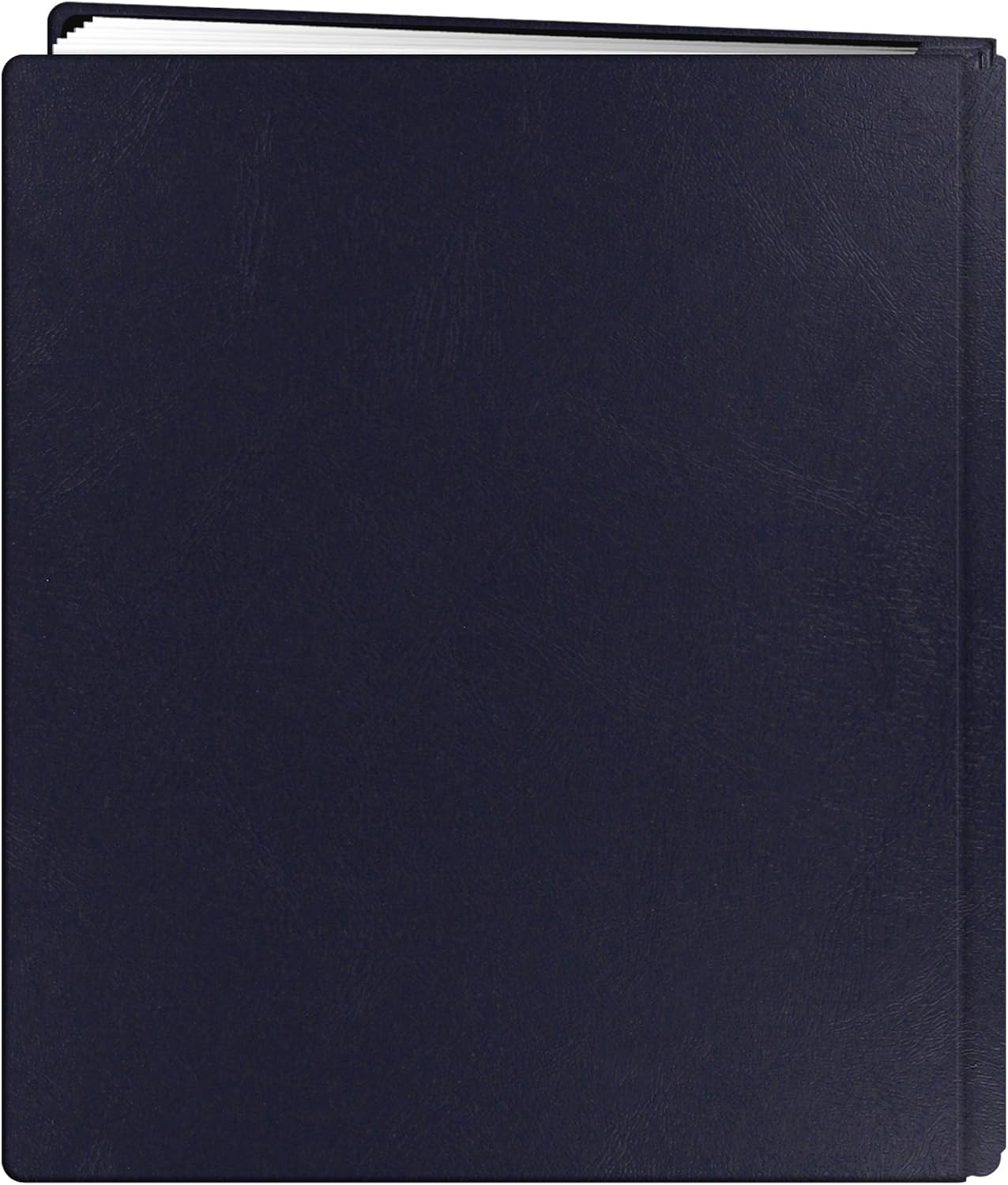 8.5X11 Deluxe Leather Scrapbook, Navy Blue
