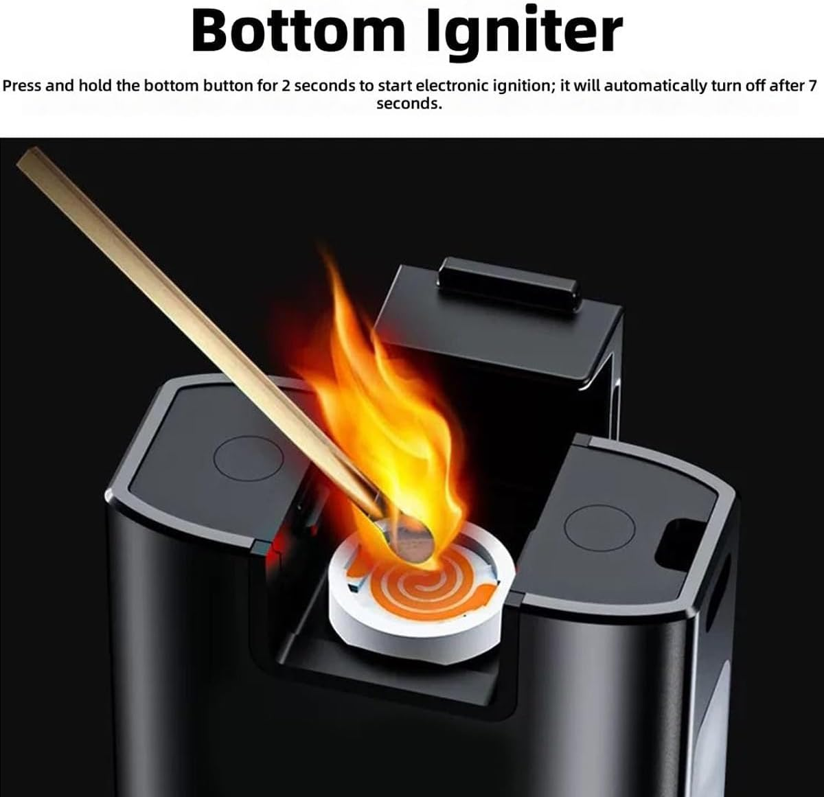 Ultramulti Flashlight Tool, Mini Keychain Flashlight 800 Lumens with Red & RGB, Magnetic Base Hat Clip, Instant Igniter, IP68 Waterproof, for Camping Hiking Dog Walking & Emergencies (Black) image number 1