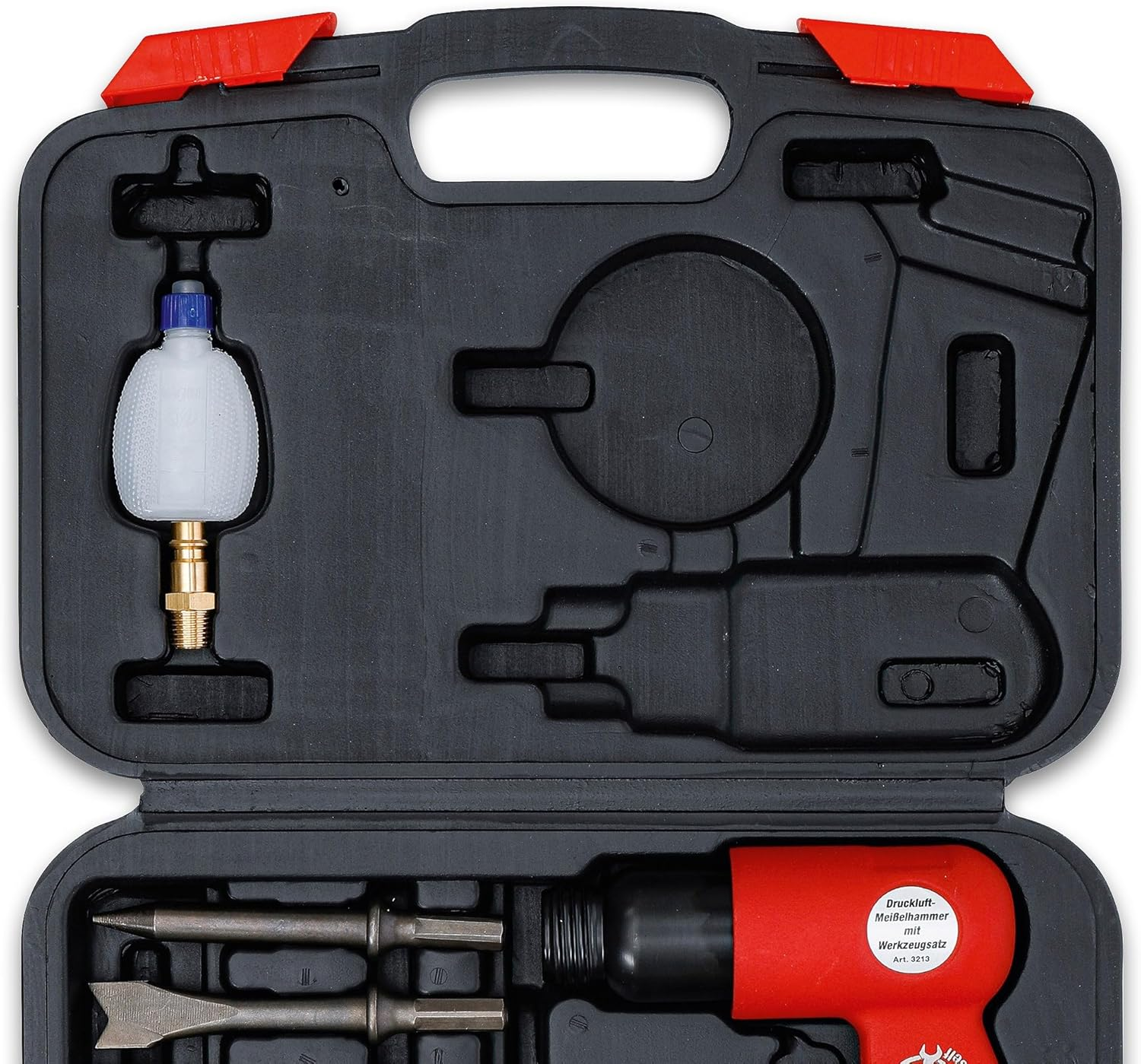 Kraftmann 3213 | Air Hammer Chisel Set | 8 Pcs. image number 6