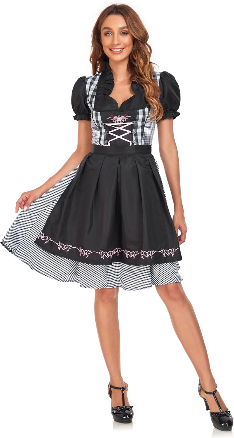 Moosth Oktoberfest Costume Women October Festival Costumes Halloween Costumes Dress for Women image number 6