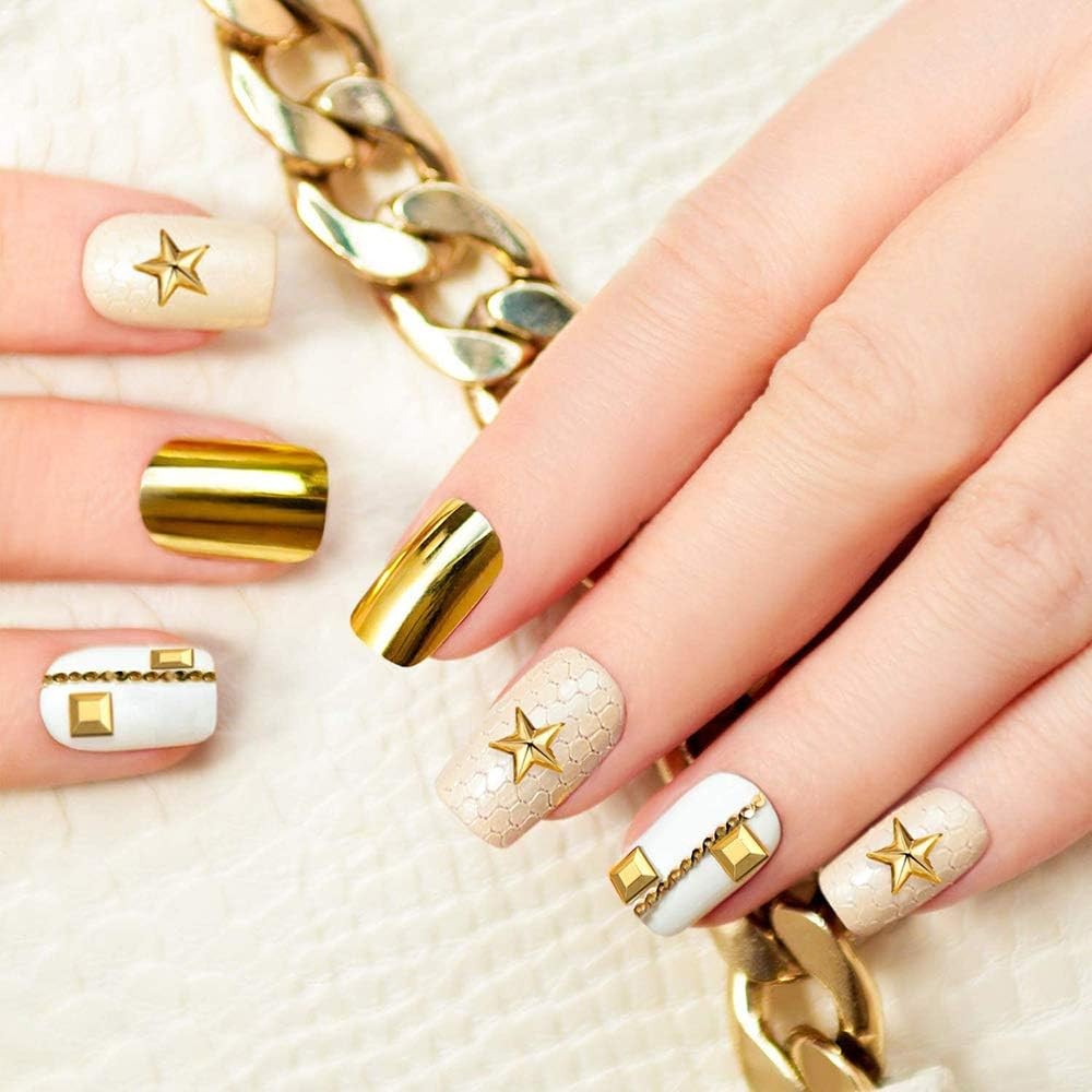 1Box Shiny Nail Rhinestones Gem Stones Nail Studs for Nail Art Decorations Supplies Crafts image number 2