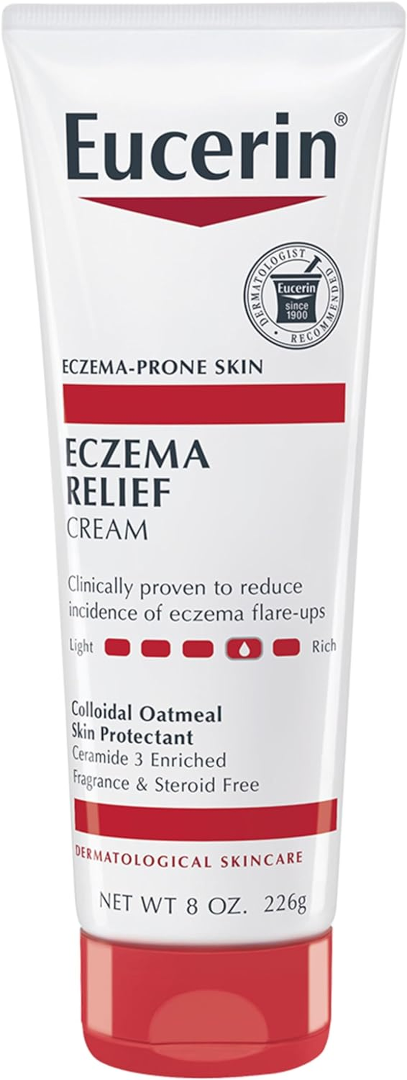 Eucerin Eczema Relief Body Creme 8.0 Ounce image number 5