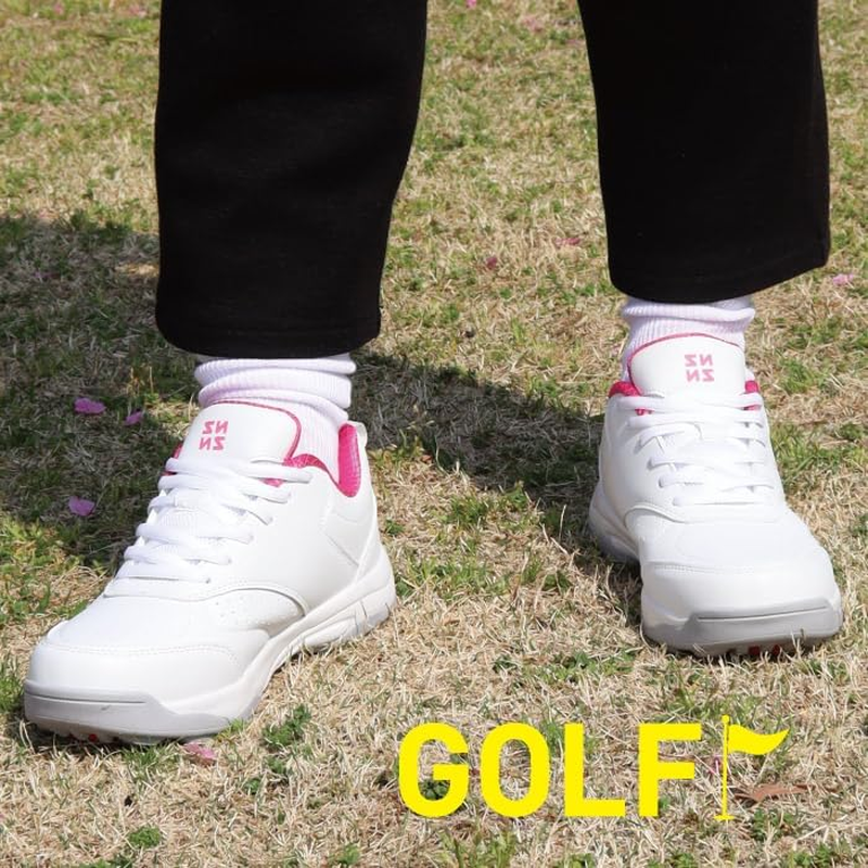 [フォーセンス] FOURSENSE レディース スパイクレスゴルフシューズ ゴー ファン GO Fan Golf Shoes Fosn-028L - Multicolor (White / Gray) image number 5