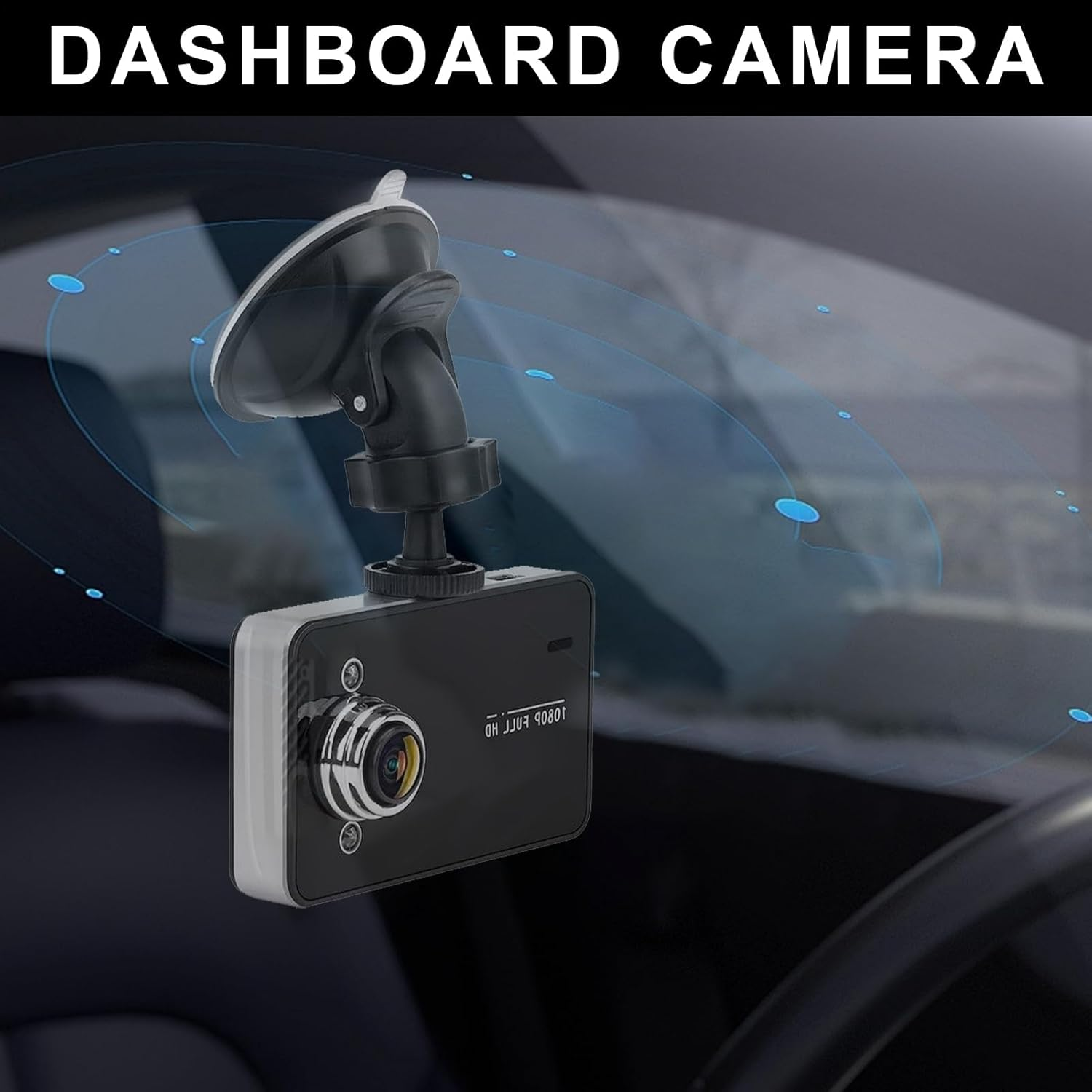 Car Dashcam Front and Back, 3 Channel Dashcam, 1080P Smart Night Wireless Vehicle Electronics for Trucks, Motorcycles, Commercial Vehicles image number 6