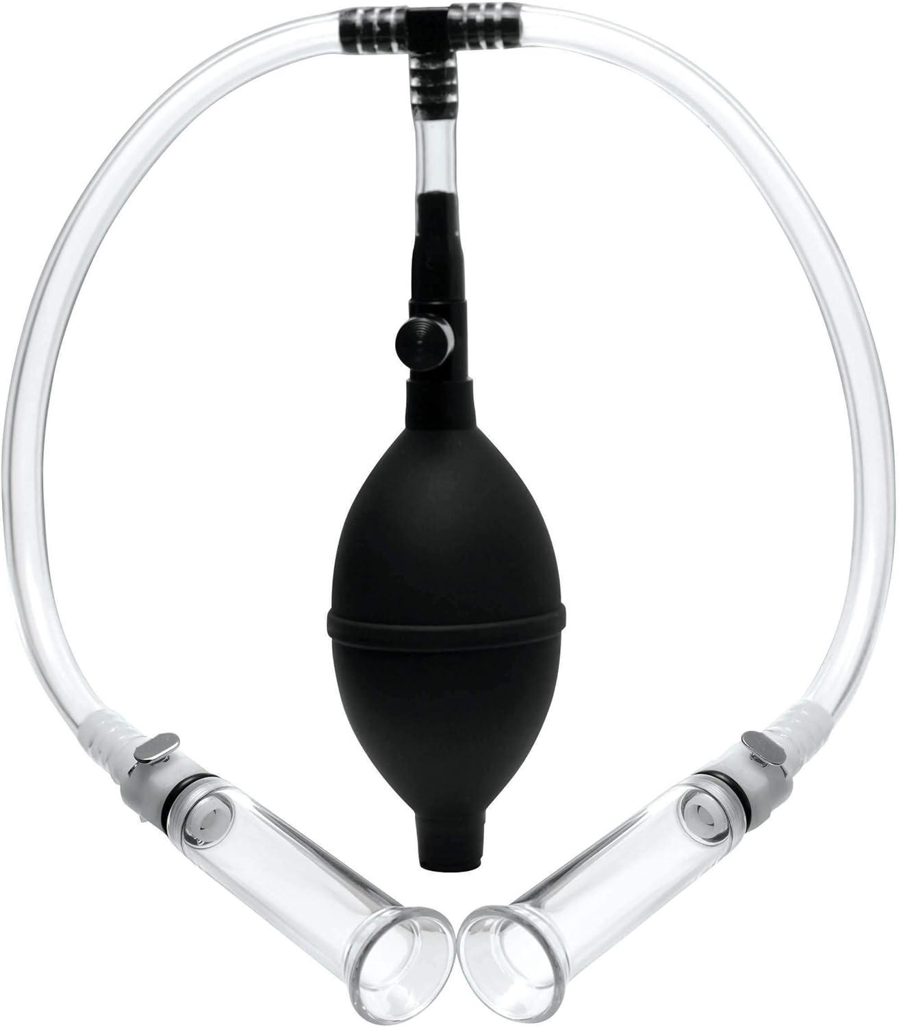 Size Matters Nipple Pumping System with Dual Detachable Acrylic Cylinders image number 4