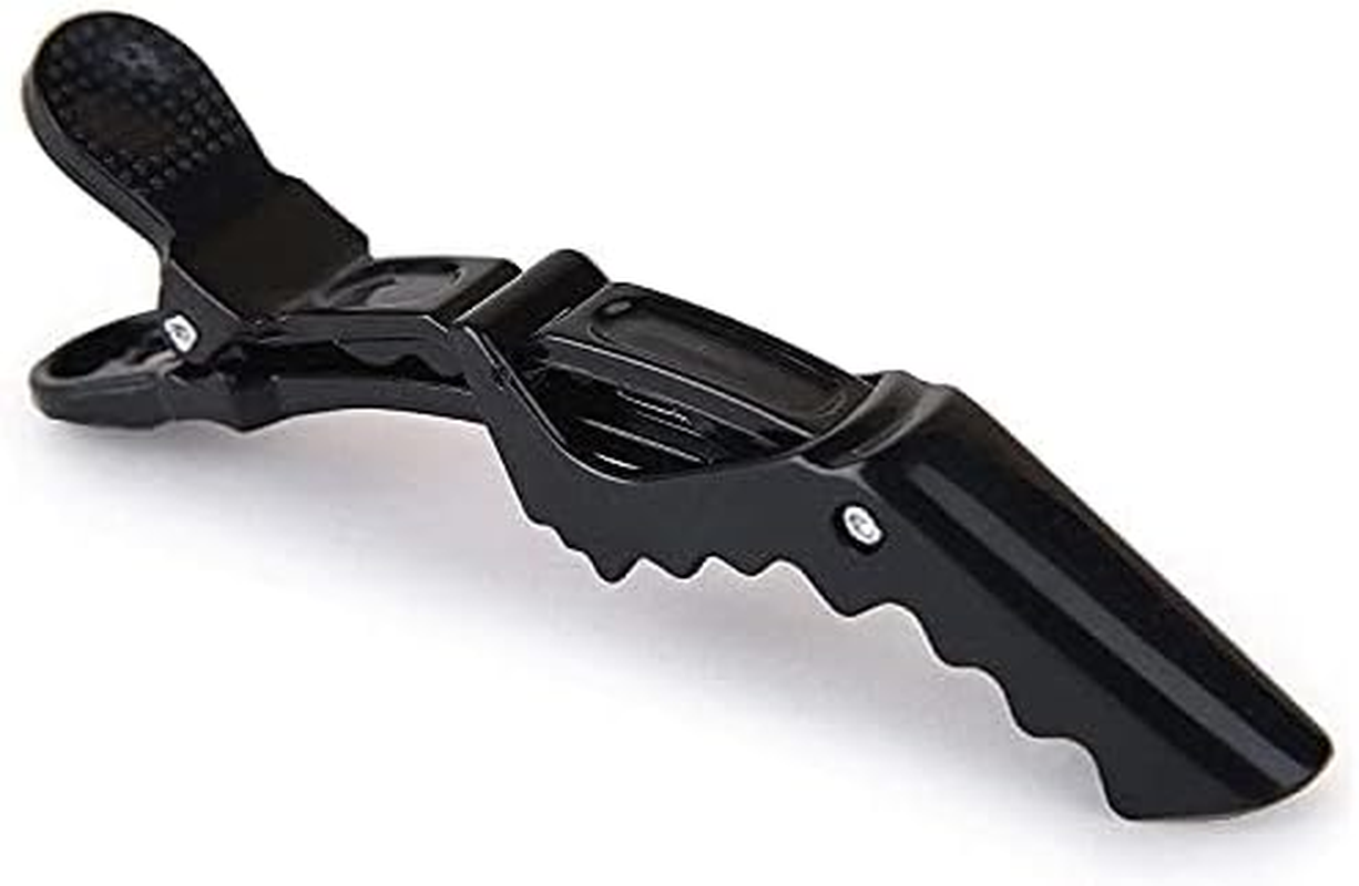 18 Pcs Professional Crocodile Plastic Hair Clips. Women'S Styling Hair Clip Barrettes. Durable Sectioning Clamps with Non-Slip Grip & Wide Gator Teeth for Easy Styling of Thick/Thin Hair. image number 6