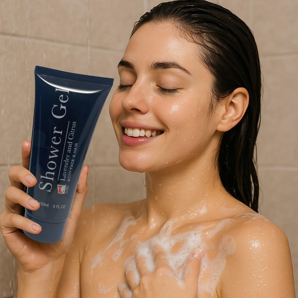 GBS Beard Scrubber - Includes Beard Wash & 2 Beard Scrub Hair Brushes - Cleanses, Conditions & Refreshes - Sandalwood 150Ml Helps Maintain Healthy Growth Enriches and Tames the Beard image number 3