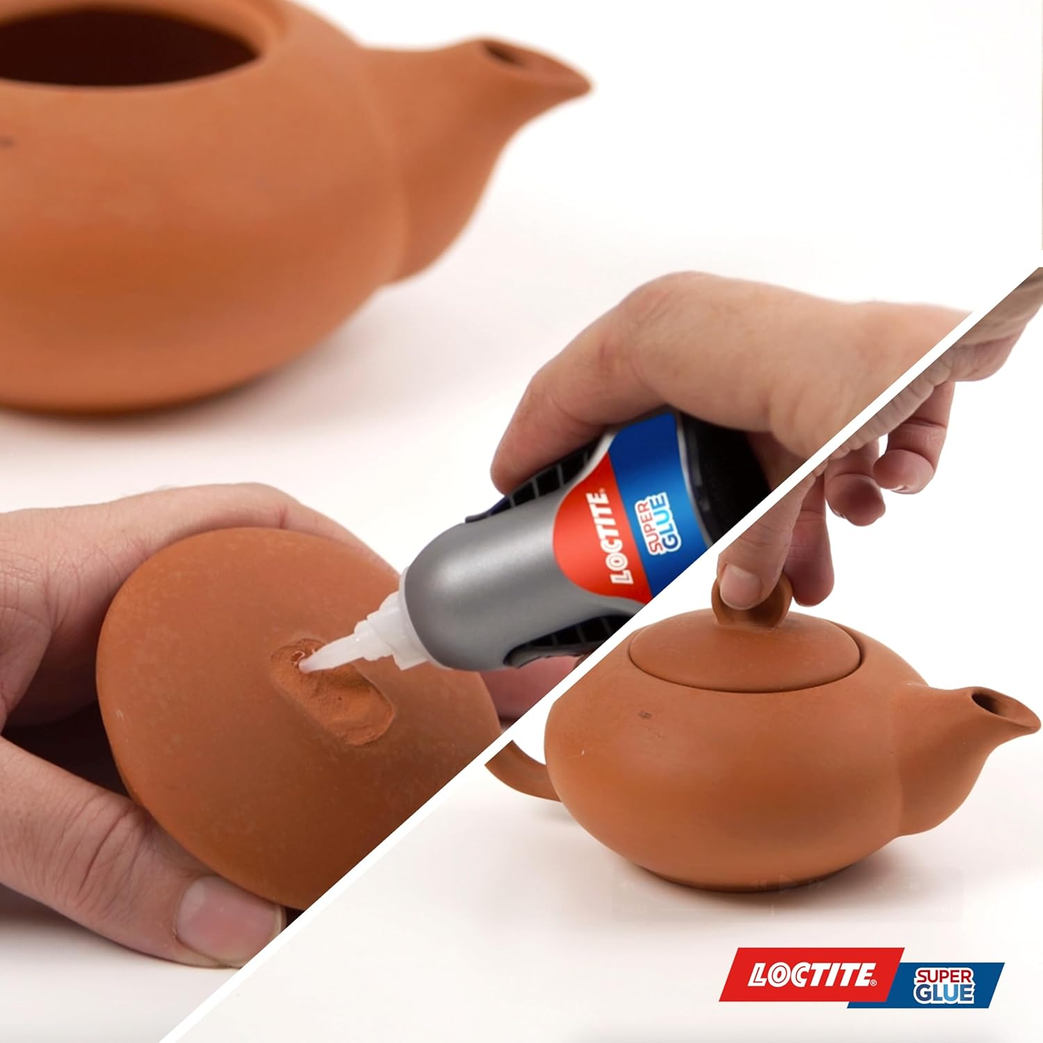 Loctite Super Glue Control, Strong Superglue with Shock- and Dishwasher-Proof for Multi-Applications, Clear Glue Precision Application with Control Bottle
