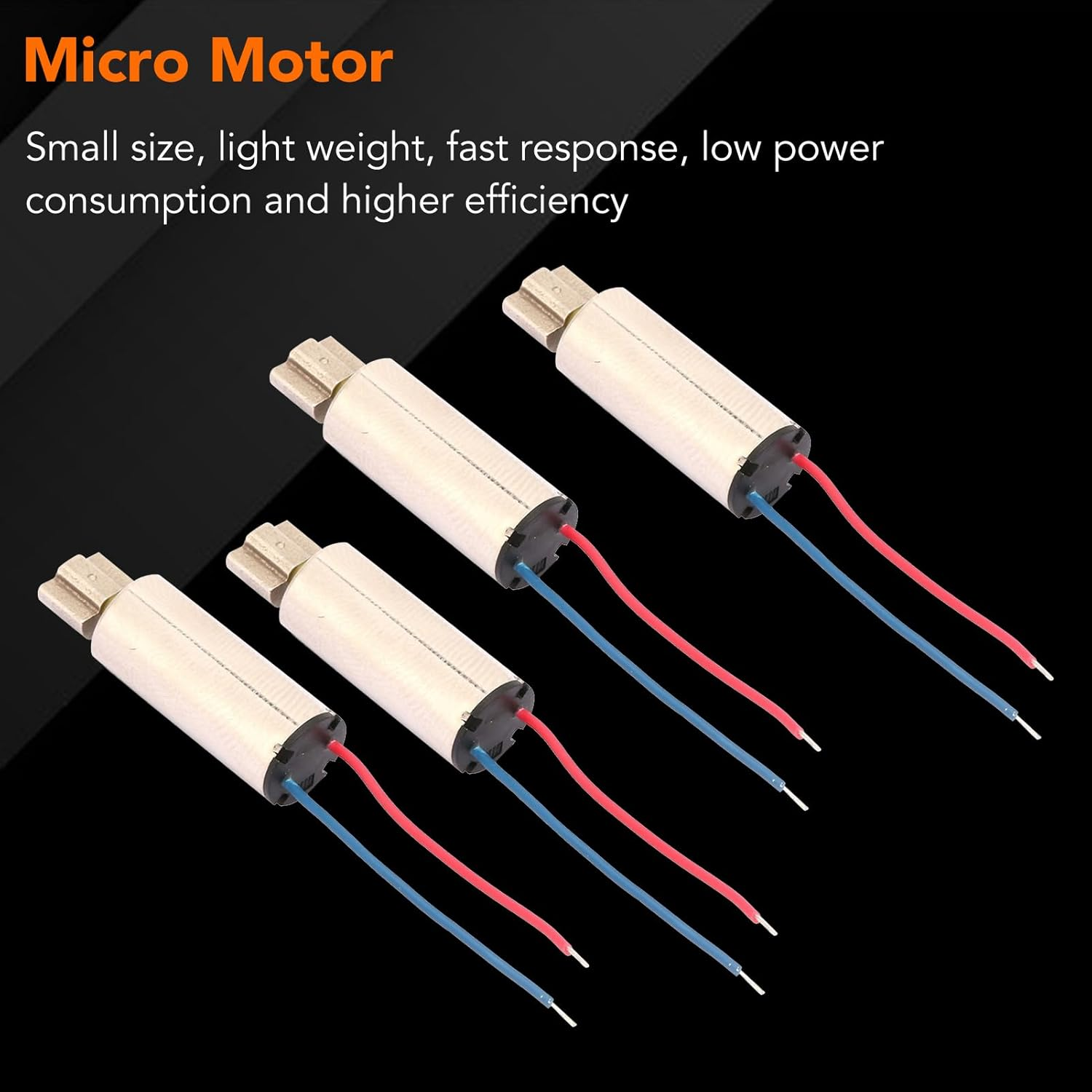 Low Noise, Strong Vibration Coreless Vibration Motor, Vibration Motor, Home Shaker Table for Portable Smart Bracelet Toy Devices image number 2