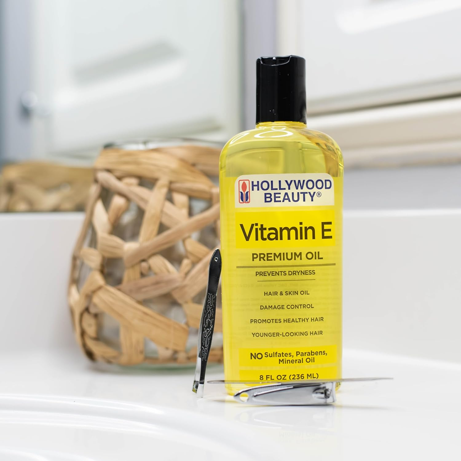 Hollywood Beauty Vitamin E Oil 8 Oz
