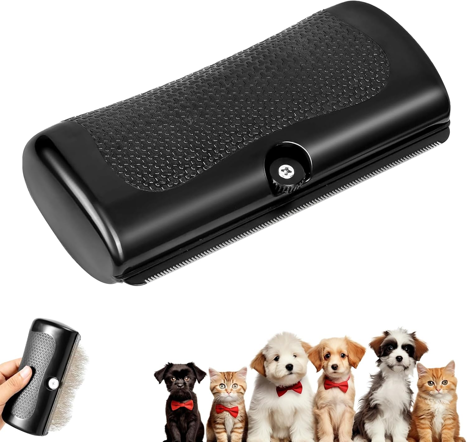 Horuili Hair Brush for Dogs and Cats - Grooming Brush, Pet Grooming Brush, Comb for Long/Short Hair, Removes Loose Hair, Cleaning Pet Accessories image number 5