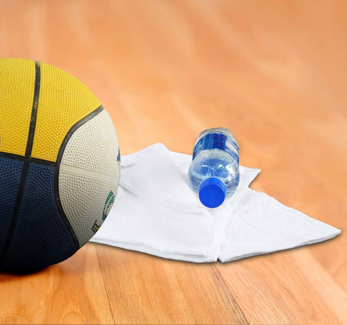 Utopia Towels Cotton Washcloths Set - 100% Ring Spun Cotton, Premium Quality Flannel Face Cloths, Highly Absorbent and Soft Feel Fingertip Towels (60 Pack, White)