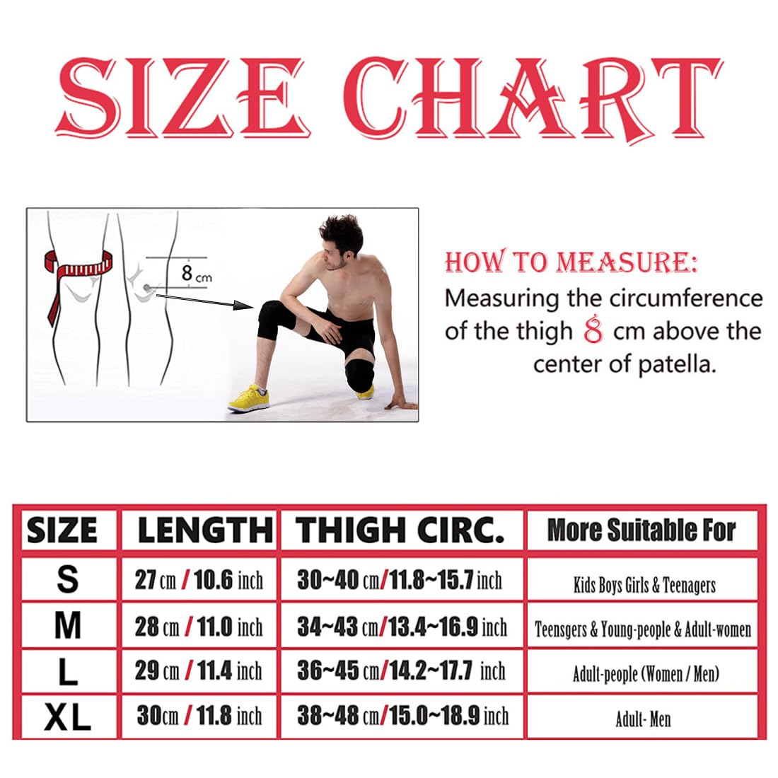 Knee Compression Pads,Knee Sleeve Basketball Volleyball Knee Pads with Honeycomb Padding Knee Brace Soft Knee Pads Knee Compression Sleeve and Non-Slip Knee Pads for Men Women Dancers(Pair Black,L) image number 3