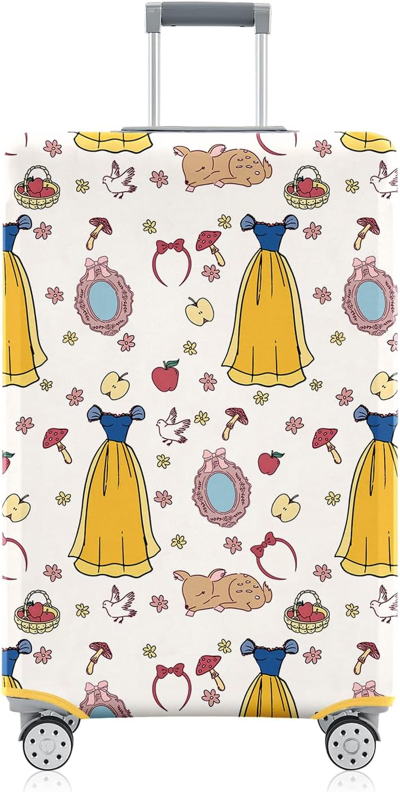 Vehcimbev Luggage Cover Washable Elastic Travel Suitcase Cover Anti-Scratch Suitcase Cover Fits 18-20 Inch Luggage Cover, Luggage Cover-5, Xl(29-32In)