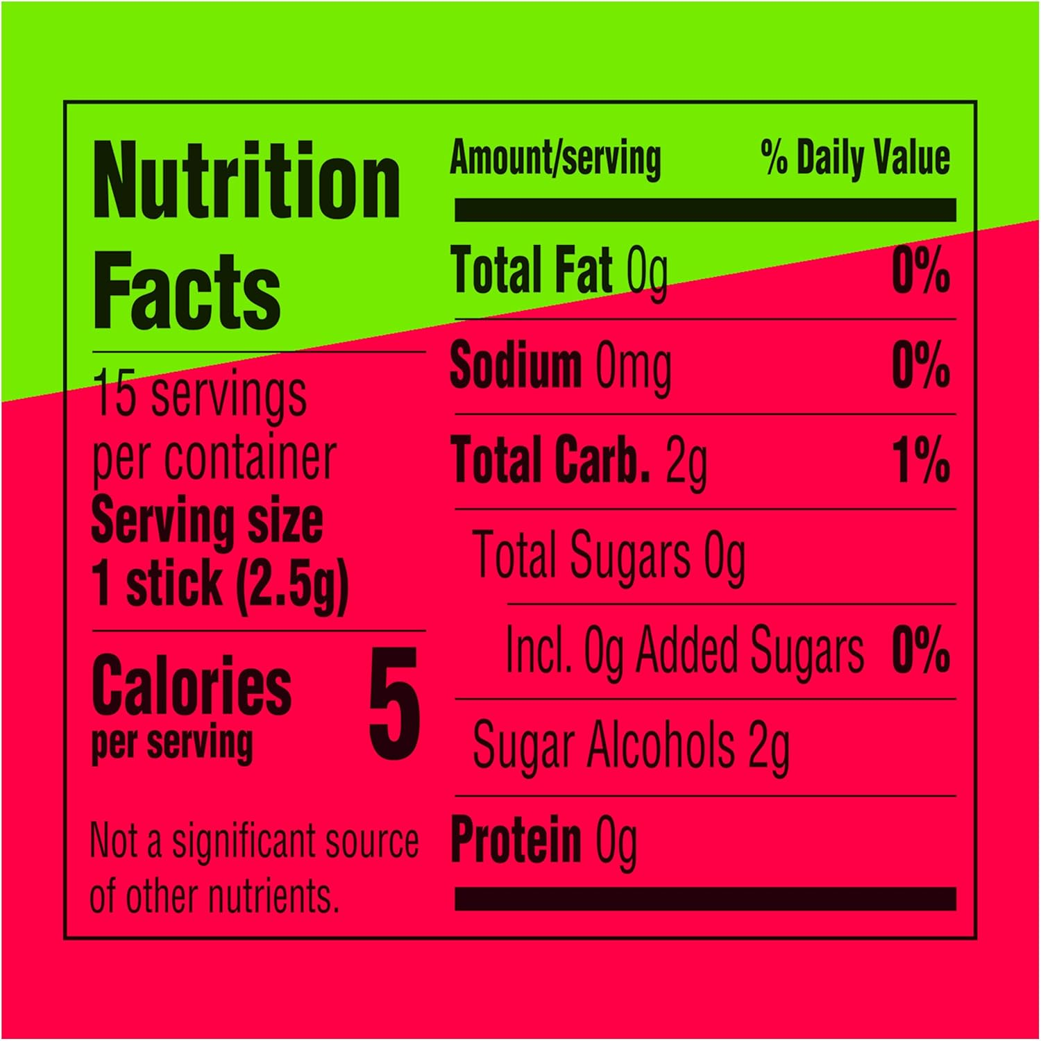 Extra Sweet Watermelon Sugarfree Gum (Pack of 10) image number 1