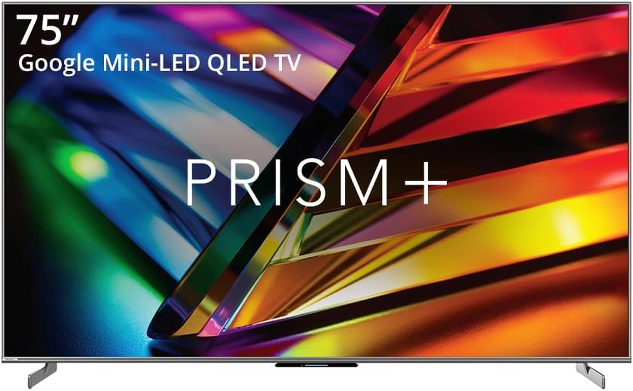 Prism+ M75 | 75 Inch | 4K Mini LED QLED Smart Google TV | 144Hz | Zerobezel | Dolby Vision & Atmos | Voice Control | Netflix, Youtube, Prime & More image number 6