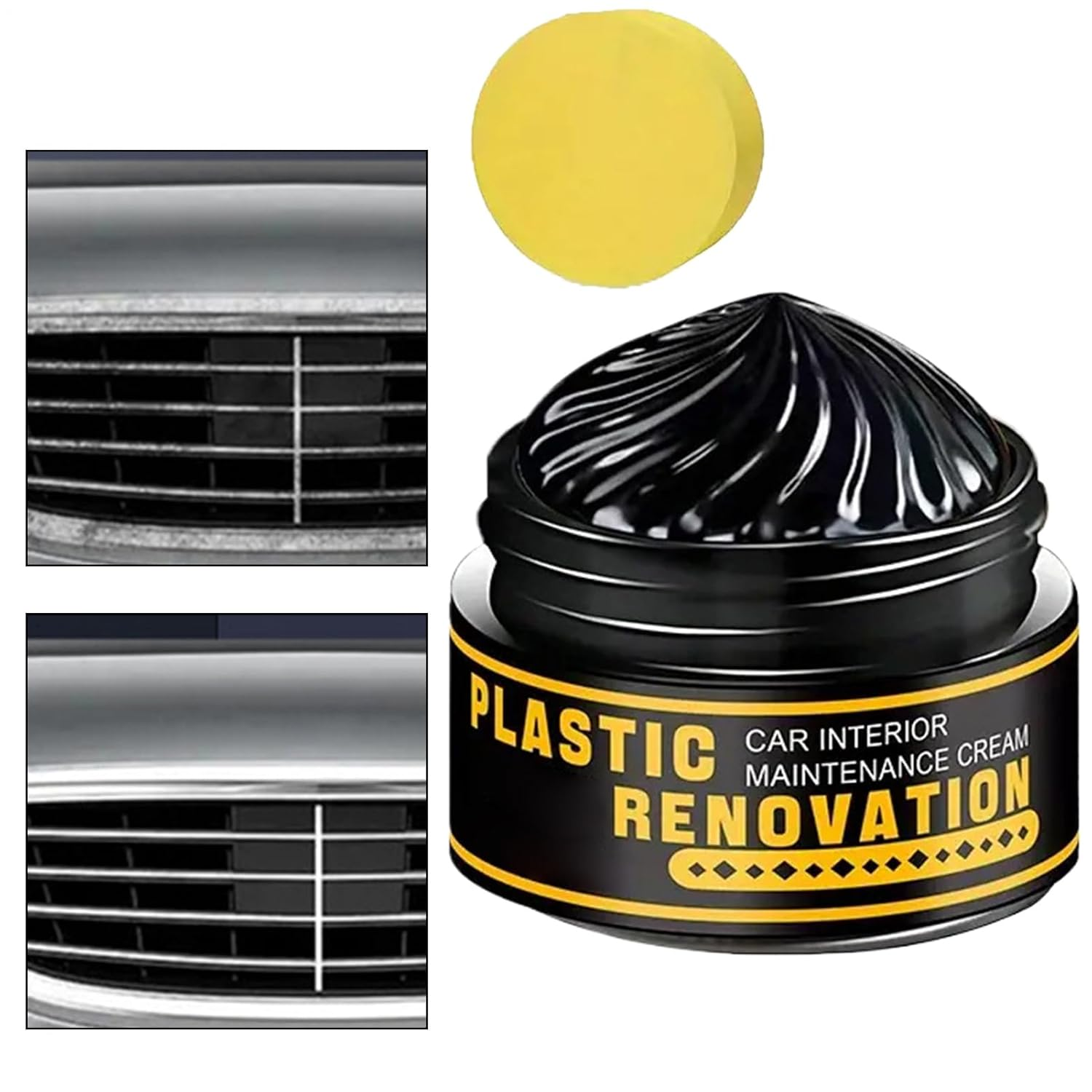 Gacqpli Trim Restorer Automotive | Tire Shine | Auto Polish Coating Detailing Supplies for Exterior Vehicle Window Strip Tire Interior Truck Door Handle image number 2