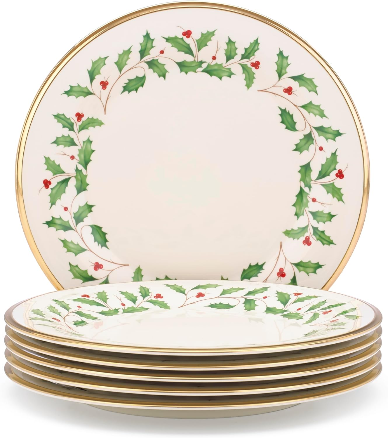 Lenox 835217 Holiday Dinner Plate Set, Buy 3 Get 6 image number 1