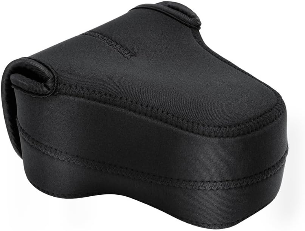 JJC Neoprene Camera Case Protective Sleeve Pouch for Fuji Fujifilm X-T30 X-T20 X-T10 + XF 18-55Mm F2.8-4/Xf 16Mm F1.4 Lens for Canon EOS M50 M6 Mark II M5 + EF-M 15-45Mm/Ef-M 18-55Mm Lens & More